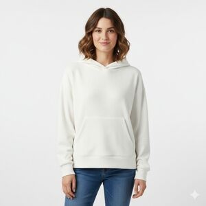 Kyodan Velour Collection Ivory Hoodie Size M/M NWT